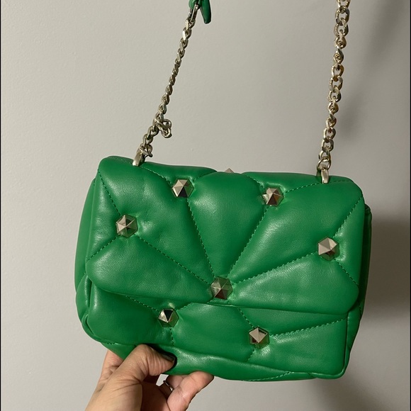 New Zara crossbody green bag - Picture 4 of 8